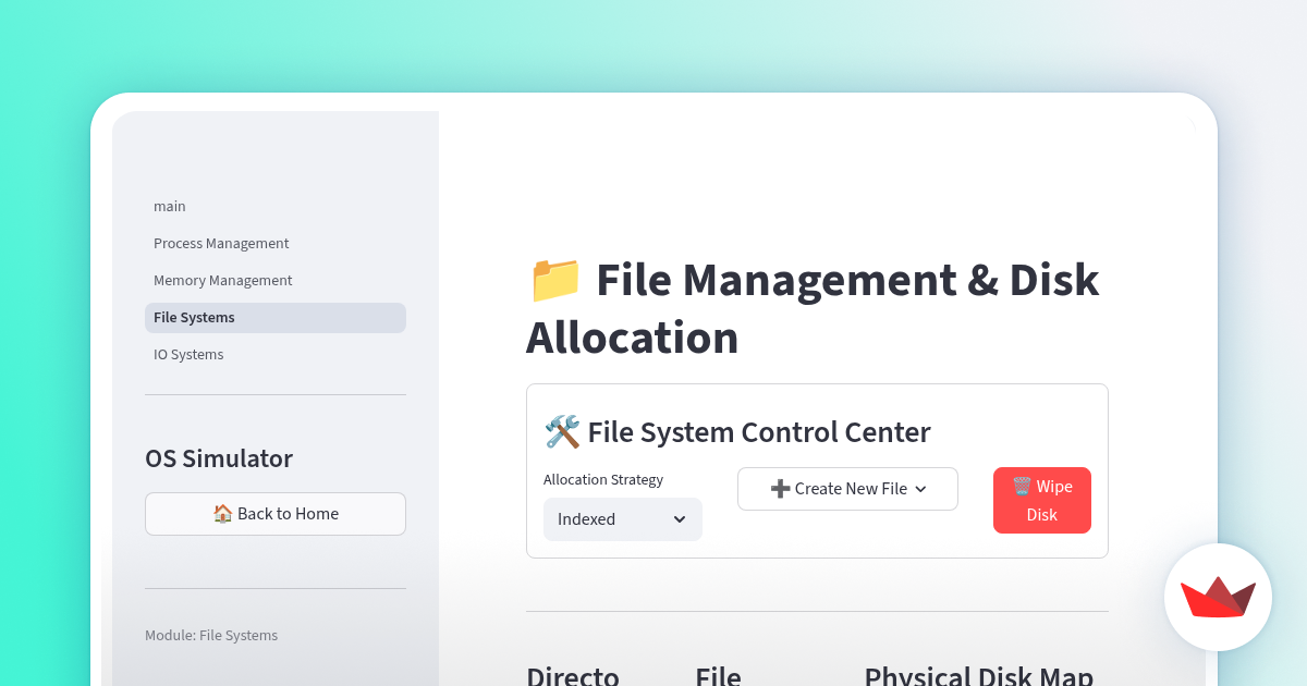 File Systems - OS Simulator