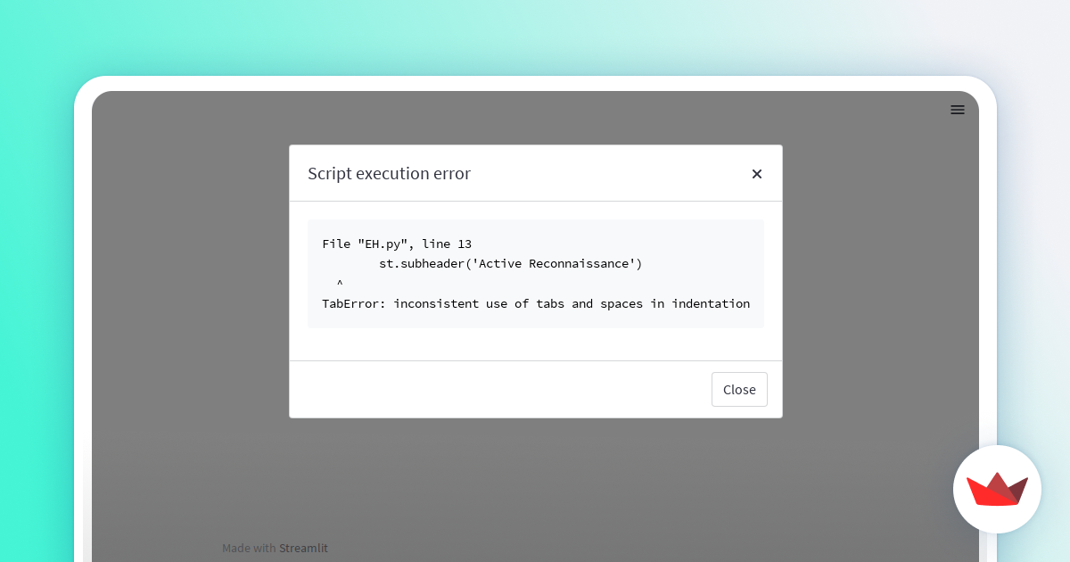 Eh · Streamlit