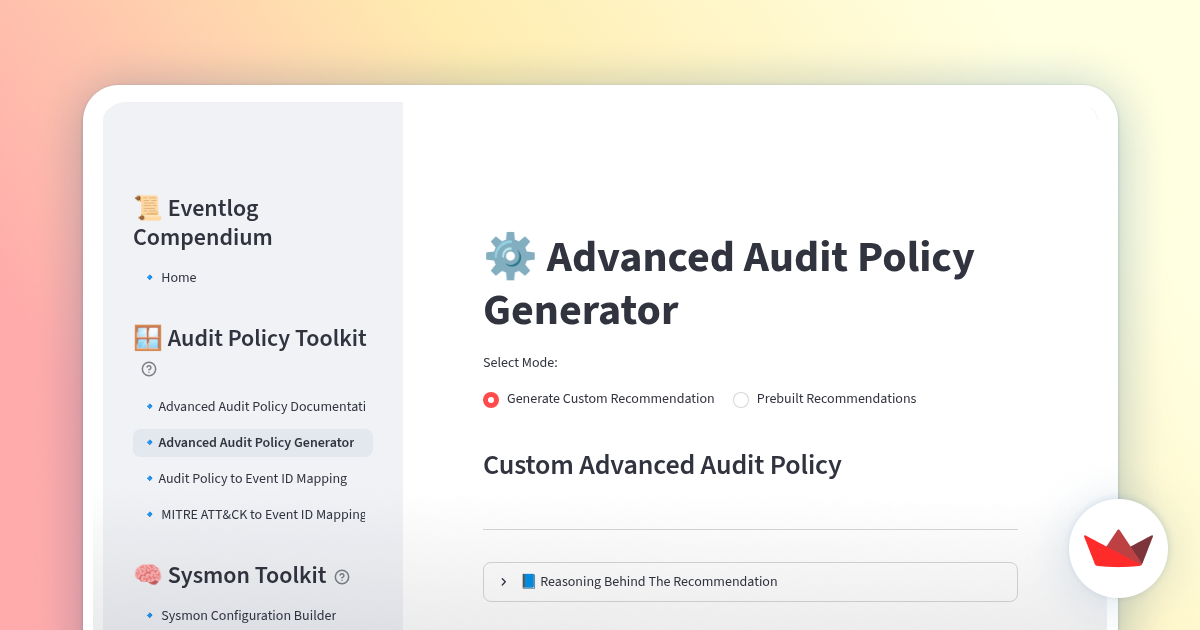 Advanced Audit Policy Generator