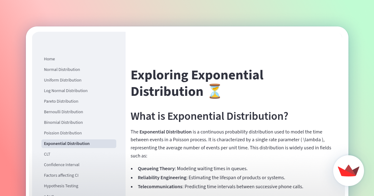 Exponential Distribution