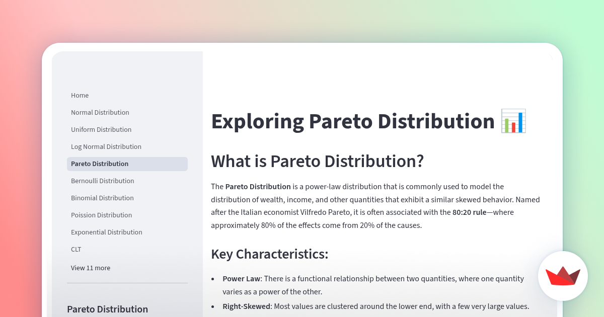 Pareto Distribution