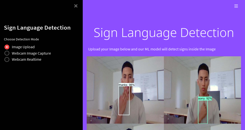 Sign Language Detection