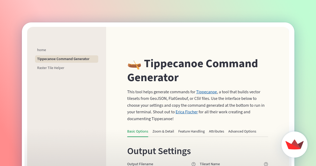 Tippecanoe Command Generator