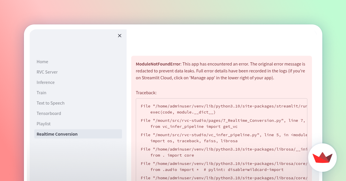 Realtime_Conversion · Streamlit