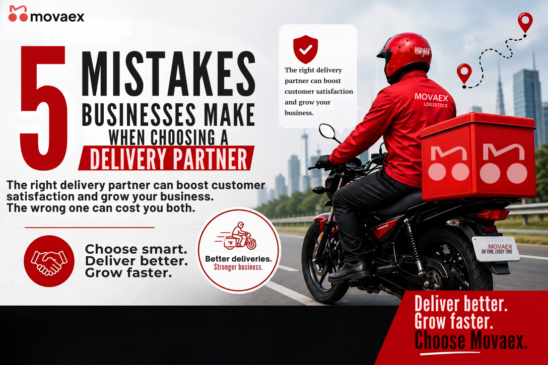 5 Mistakes Businesses Make When Choosing a Delivery Partner