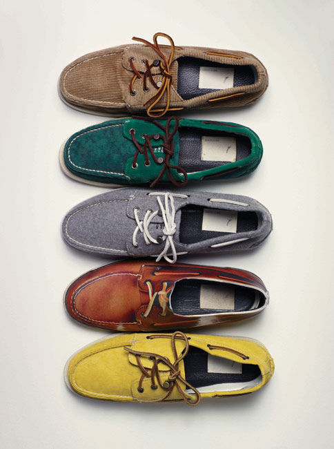 Boat Shoes, varying colours