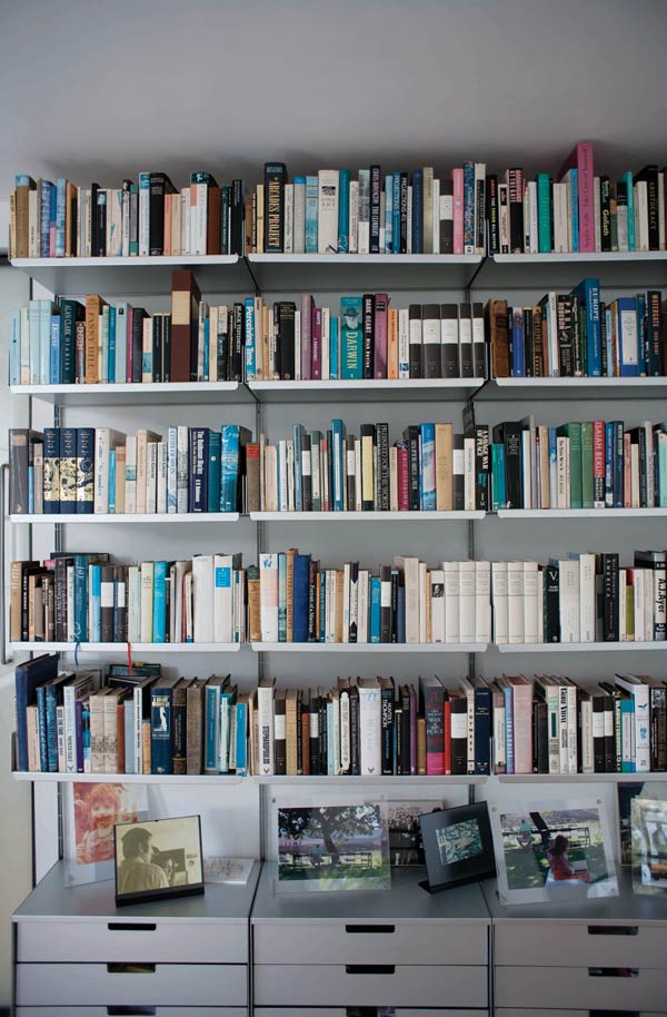 Lord Rogers' bookcase