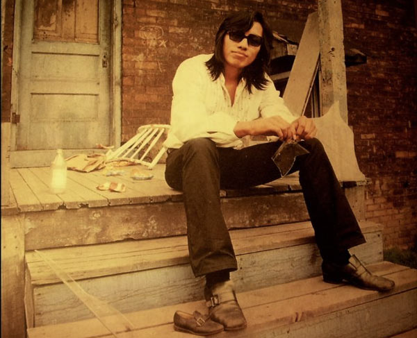 Coming From Reality cover image, Sixto Rodriguez pictured in 1971. Film still taken from Searching for Sugar Man