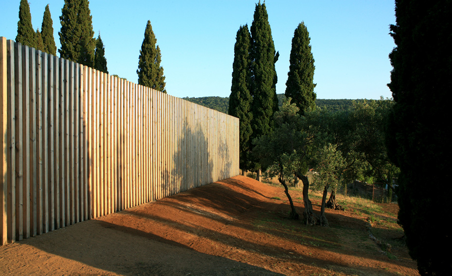 Outside-view of Your black horizon: an installation by Olafur Eliasson and David Adjaye, Lopud