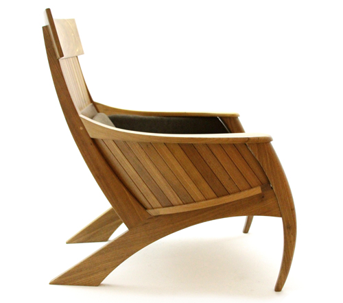 Sabre chair, by Carlos Motta