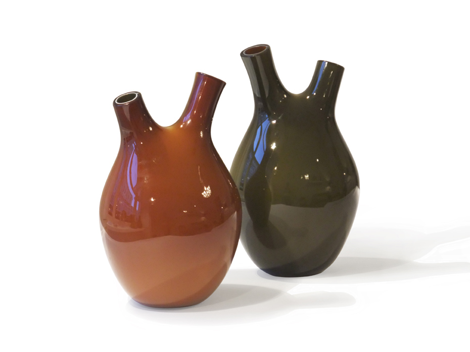 Piva-Vases, 2002 glassware by Nigel Coates