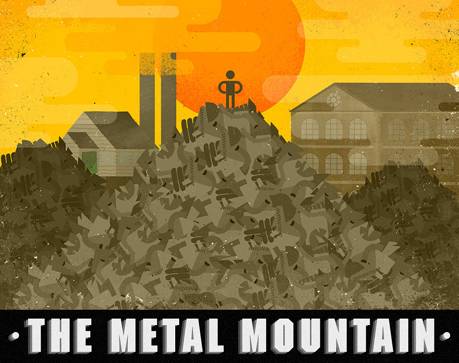 the metal mountain