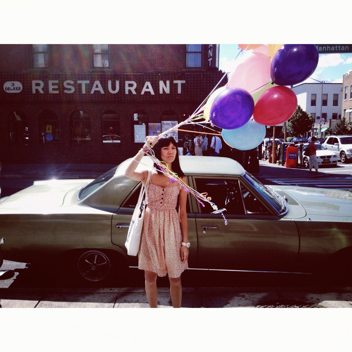 Daniel-Arnold-woman with balloons instagram