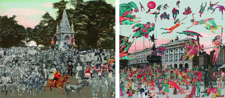 Peter-Blake collages