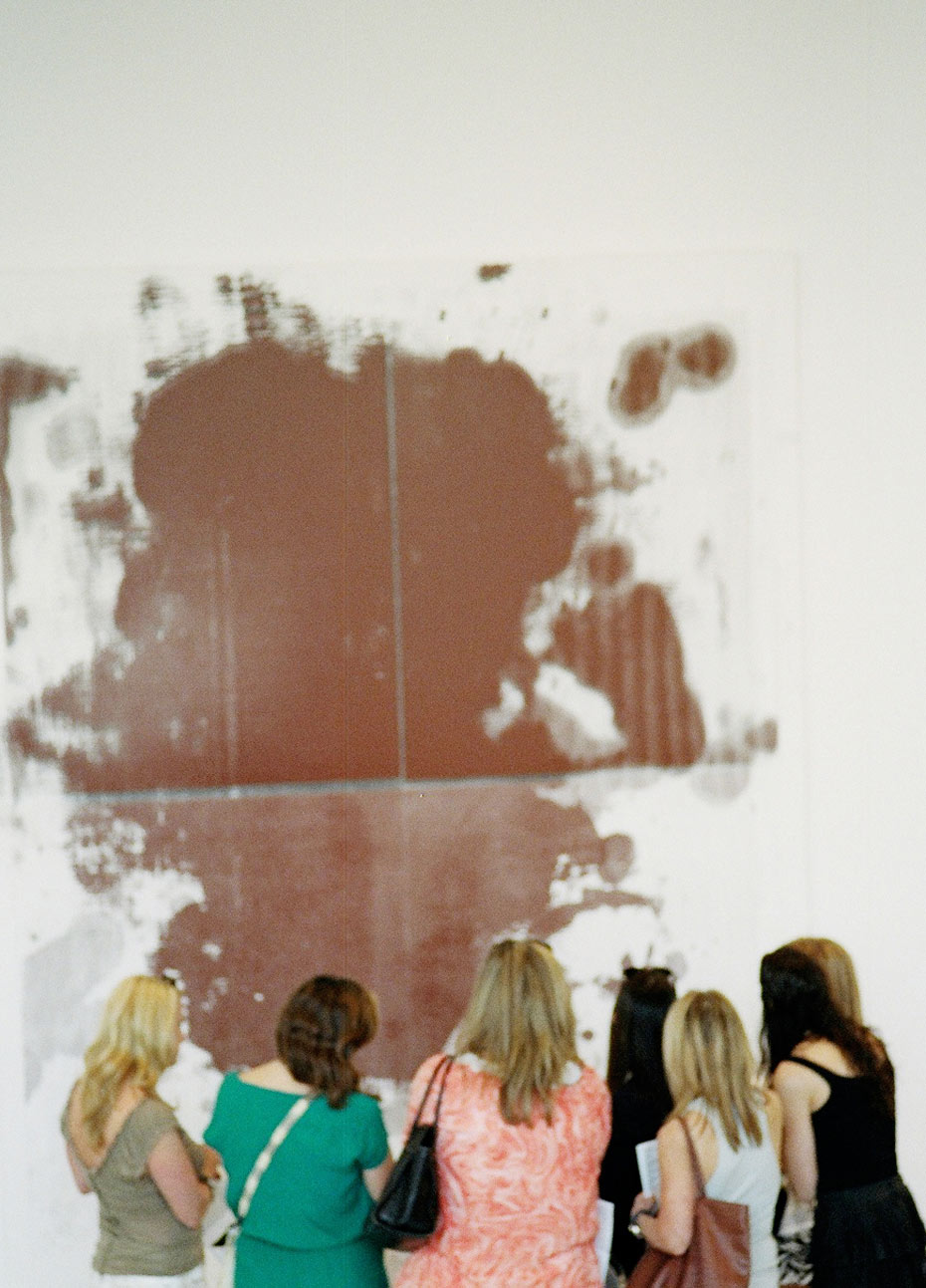 group of people looking at an art instillation,  Art Basel Miami 2012 Barbara Anastacio 