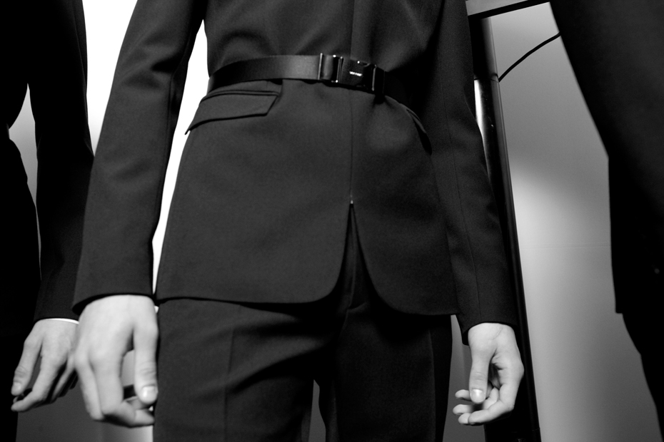 DIOR AW13 belted jacket