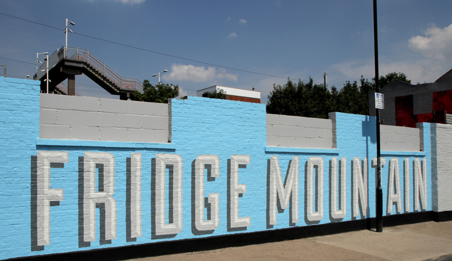 BreadCollective_Typographical Mural, Hackney Wick