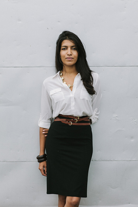 Leila Janah photographed by Farhad Samari