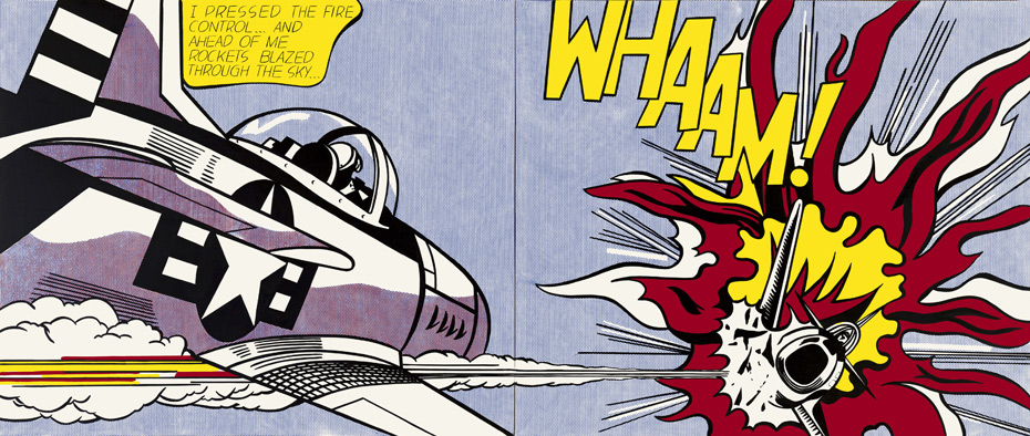 Roy Lichtenstein, Whaam!!. 1963