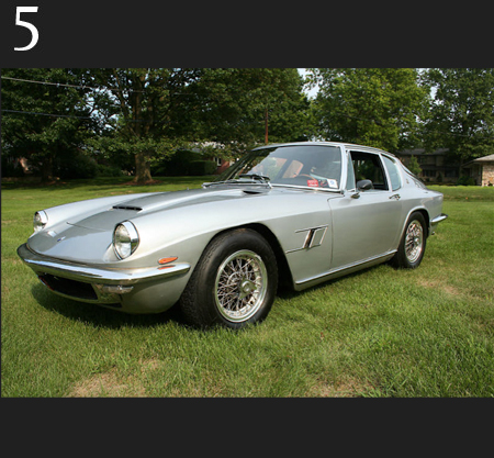 1967 silver Maserati Mistral