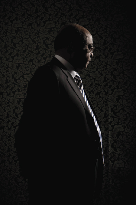 Dr Mo Ibrahim photographed by David Johnson