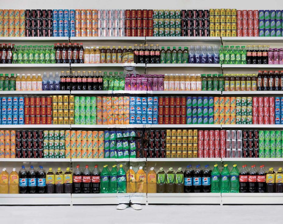 No. 96, Supermarket III, 2011. Liu Bolin. Courtesy of the artist and Galerie Paris-Beijing