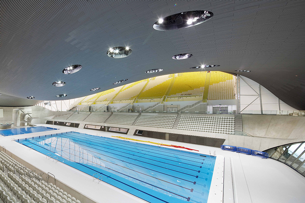 London Aquatic Centre. Photography Hufon + Crow