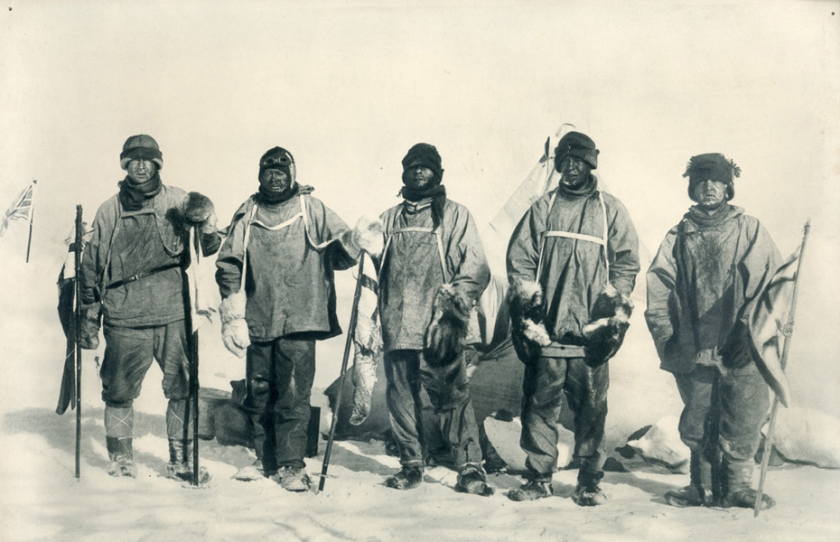 Original Terra Nova Expedition (1912). Image courtesy of Royal Geographical Society with IBG 