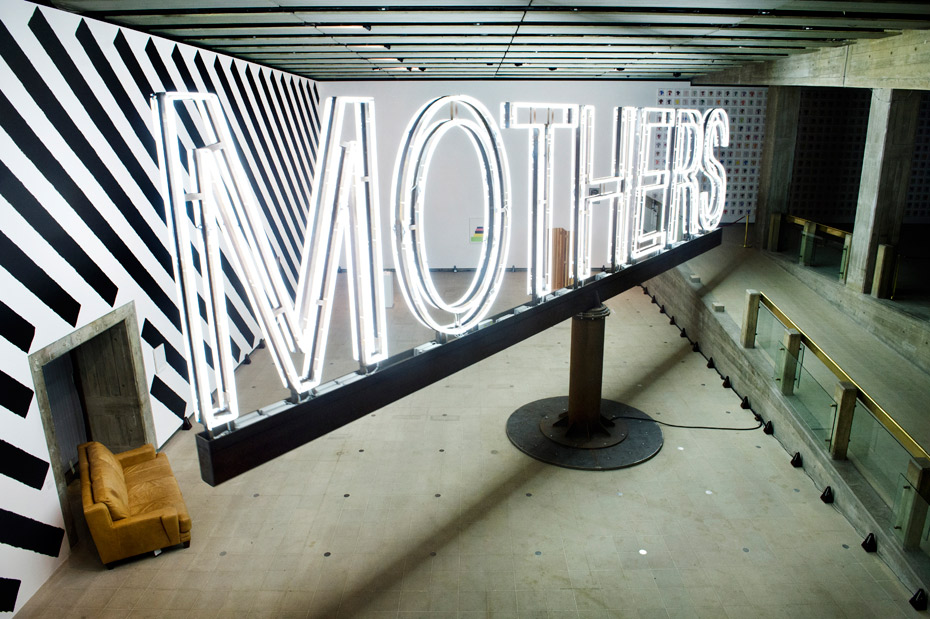 Work no. 1092, 2011, Martin Creed, What's the Point of it, Hayward Gallery, 2014 Installation view, photo Linda Nylind