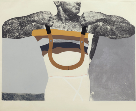 Richard Hamilton, Adonis in Y fronts, 1963, Screenprint from 12 stencils on cartridge-paper, All images © The Estate of Richard Hamilton, Courtesy Alan Cristea Gallery