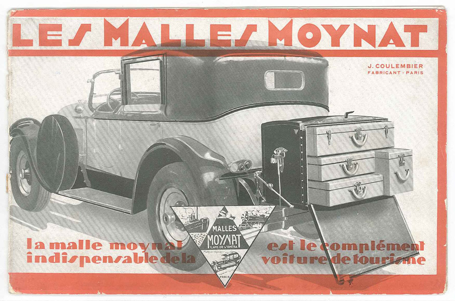 1929 Moynat Catalogue cover