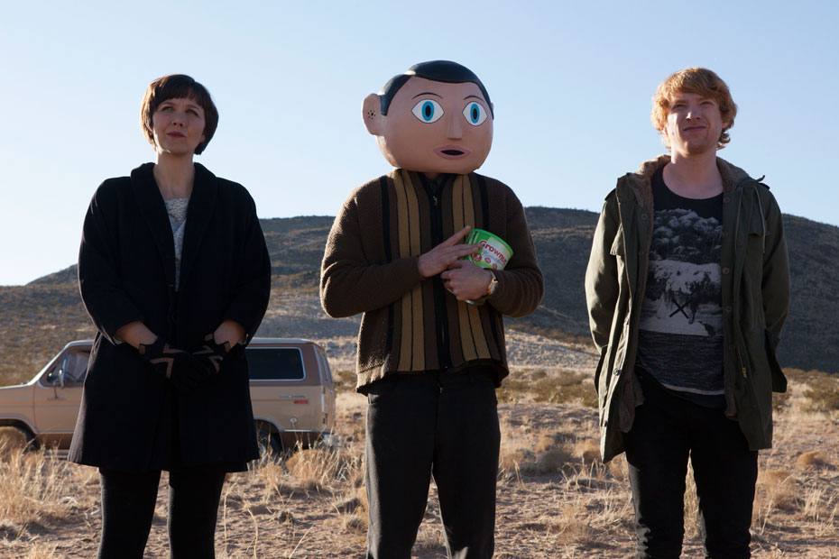 Frank, Sundance Film Festival 2014  Maggie Gyllenhaal, Michael Fassbender, Domhnall Gleeson. Directed by Lenny Abrahamson.  Lorey Sebastian