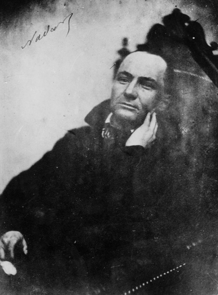 Baudelaire was one of Nadar’s closest friends. The photographer wrote a memoir of the poet, Charles Baudelaire intime: Le Poète vierge, published posthumously in 1911