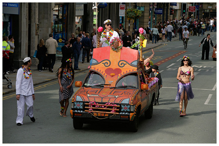 The Tiki Love Truck, detail, Photograph by Paul Herrmann