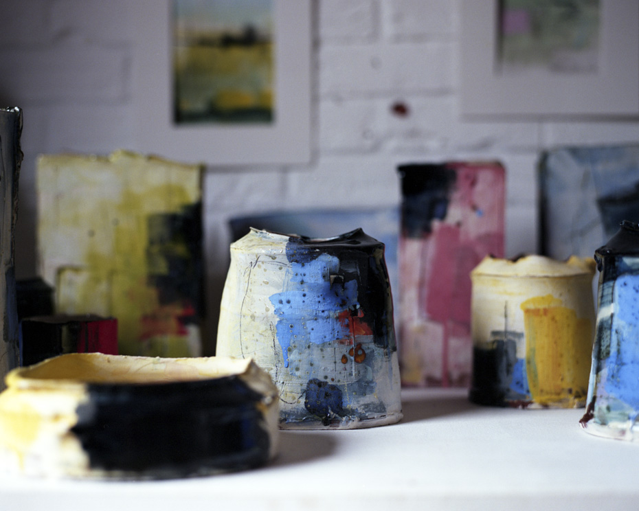 James Rawling, shoot Barry Steadman ceramicist, PORT