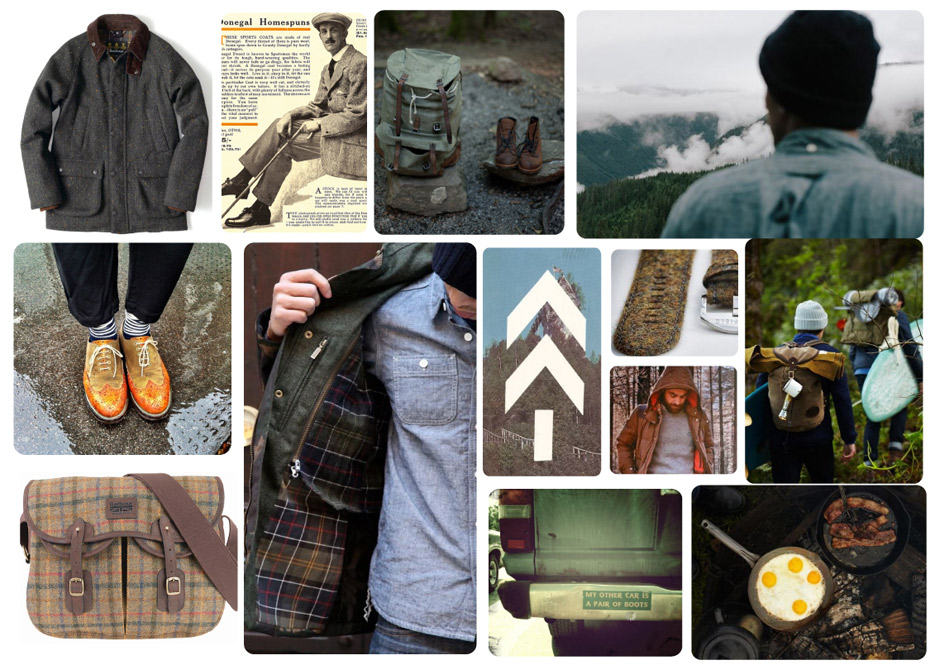 Barbour AW15 Moodboard