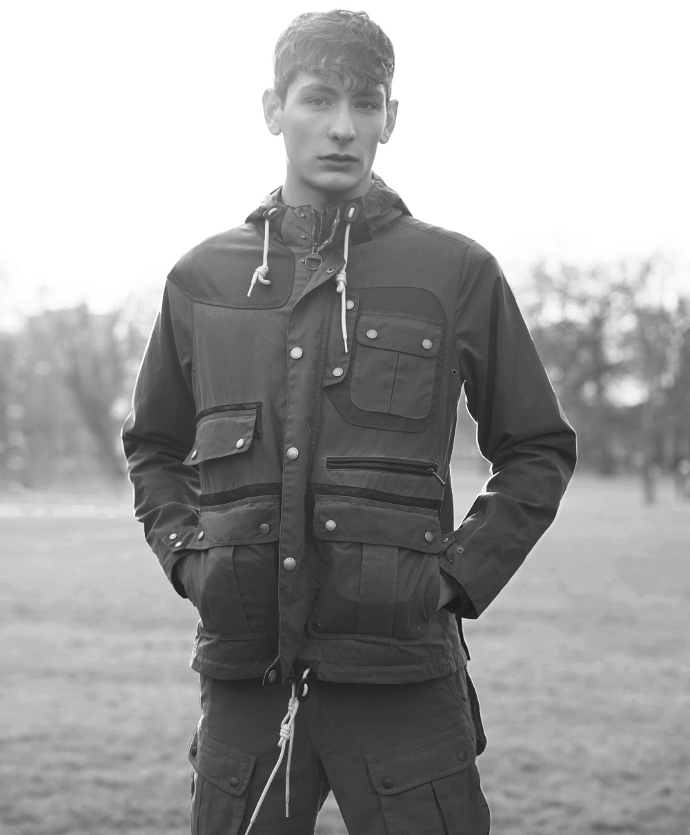 barbour white mountaineering jacket