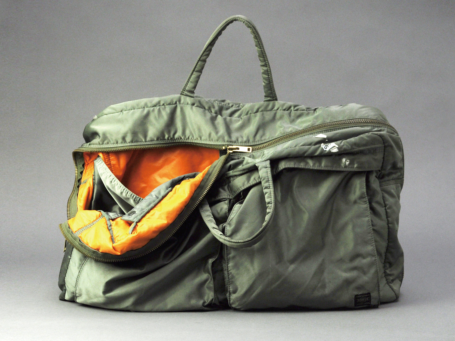 Porter Yoshida Tanker Travel Case Sage Green