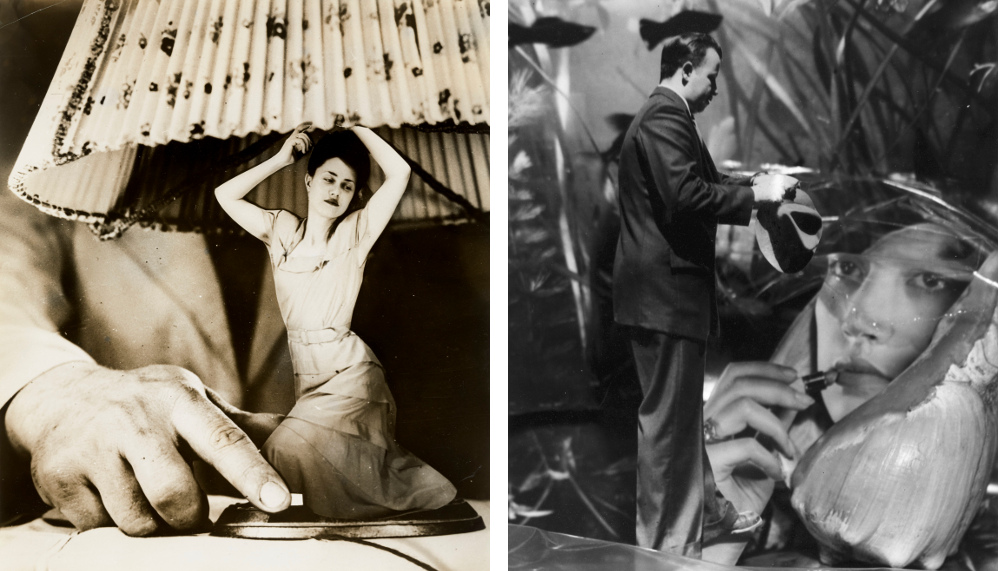 Left: Grete Stern, Dream No. 1: Electrical Appliances for the Home 1949 – right: Grete Stern, Dream No. 27: Does Not Fade with Water, 1951