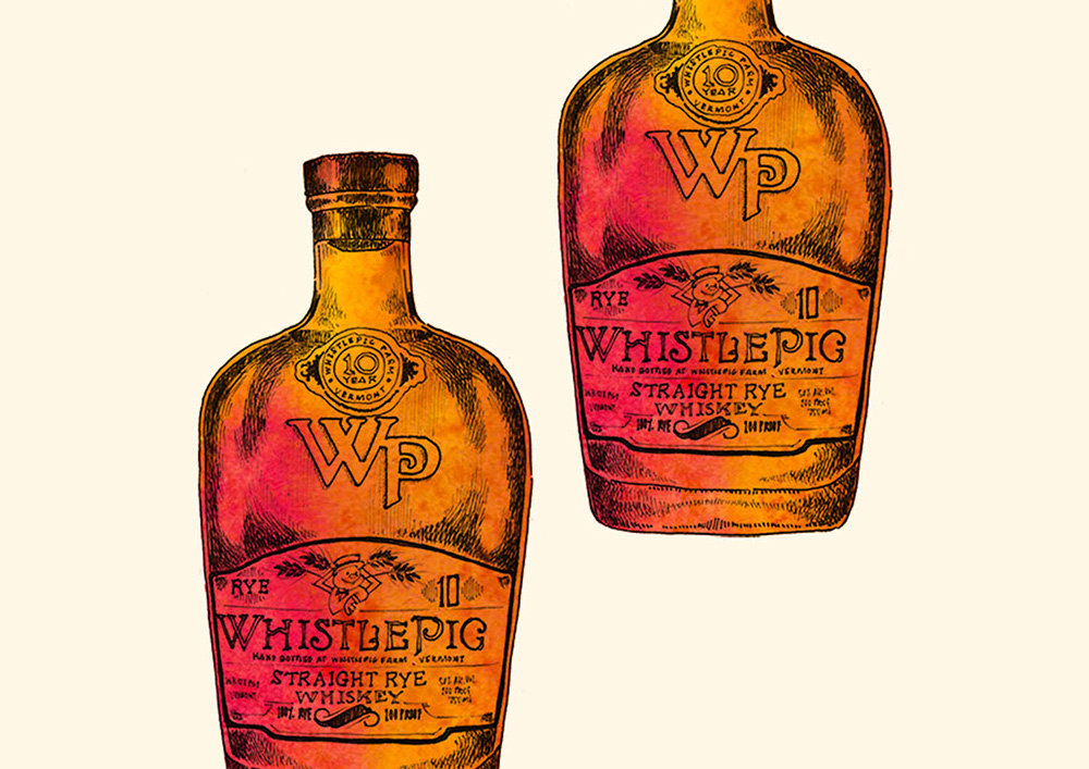 Whistle Pig 10 Year Old, Straight Rye