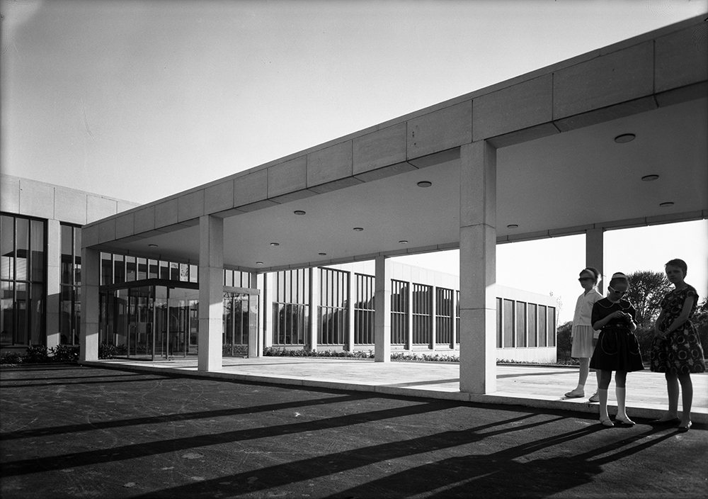 The Munch Museum in 1963. Courtesy Teigens Fotoatelier