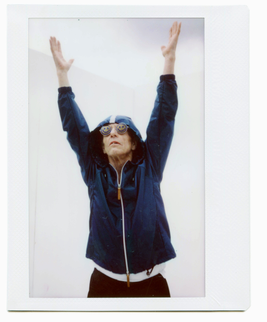 ally cap polaroid arms up