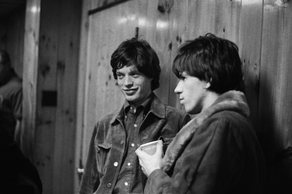 rolling stones backstage