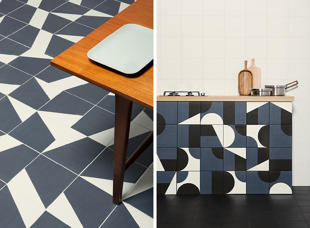 Barber & Osgerby’s ‘Puzzle’ is here shown in the Anglesey colourway