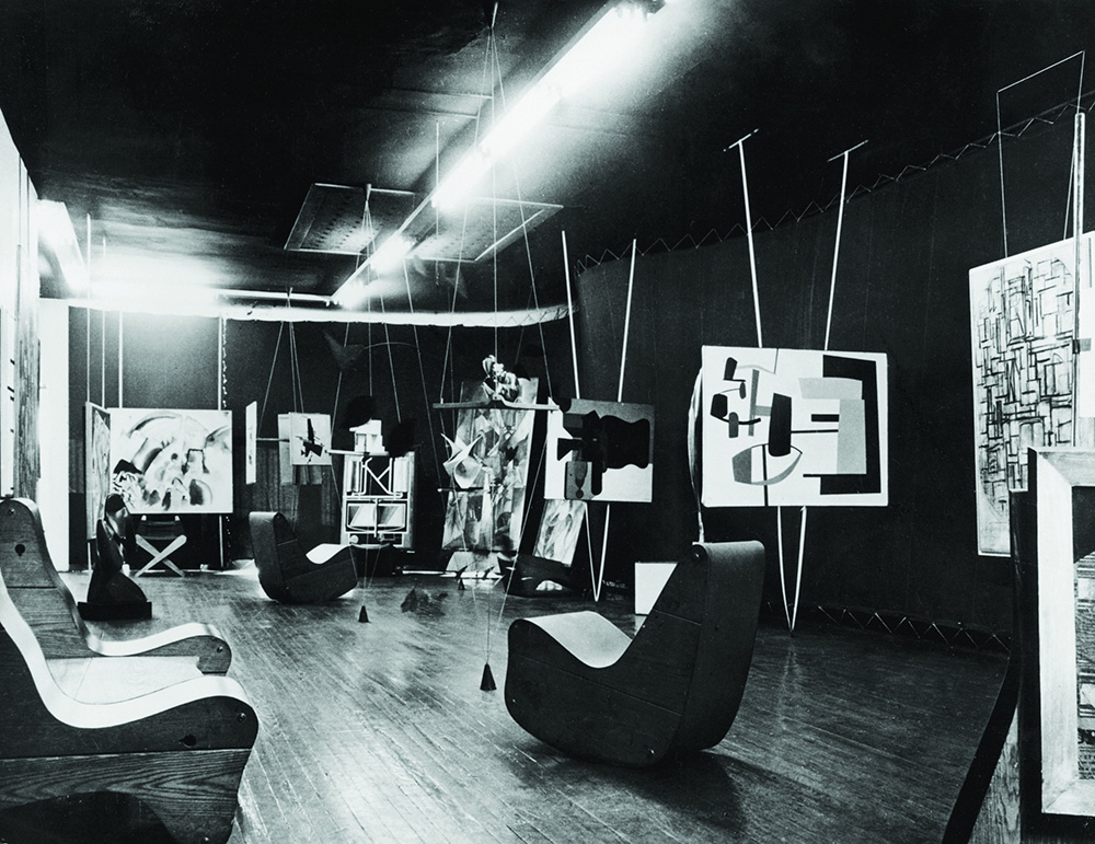 The Abstract Gallery of Art of This Century, New York, 1942. Background