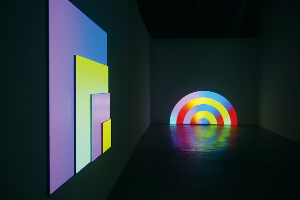 Cai Kai, Dissected Light, 2014, Projection installation, Dimension variable, Courtesy of the artist