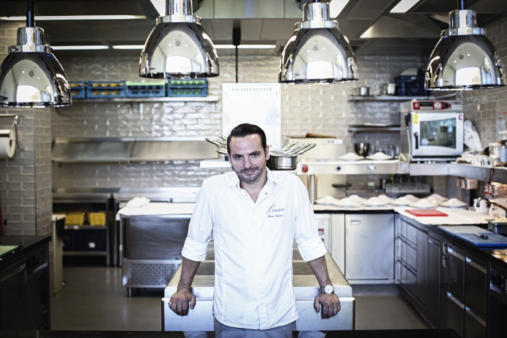 Hans Neuner, executive chef at Ocean restaurant, Algarve, Portugal – Photo: Paulo Barata