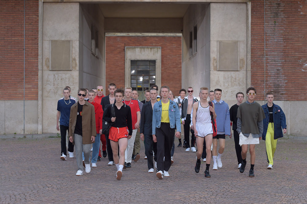 Gosha Rubchinskiy, courtesy of Giovanni Giannoni and Pitti Immagine 