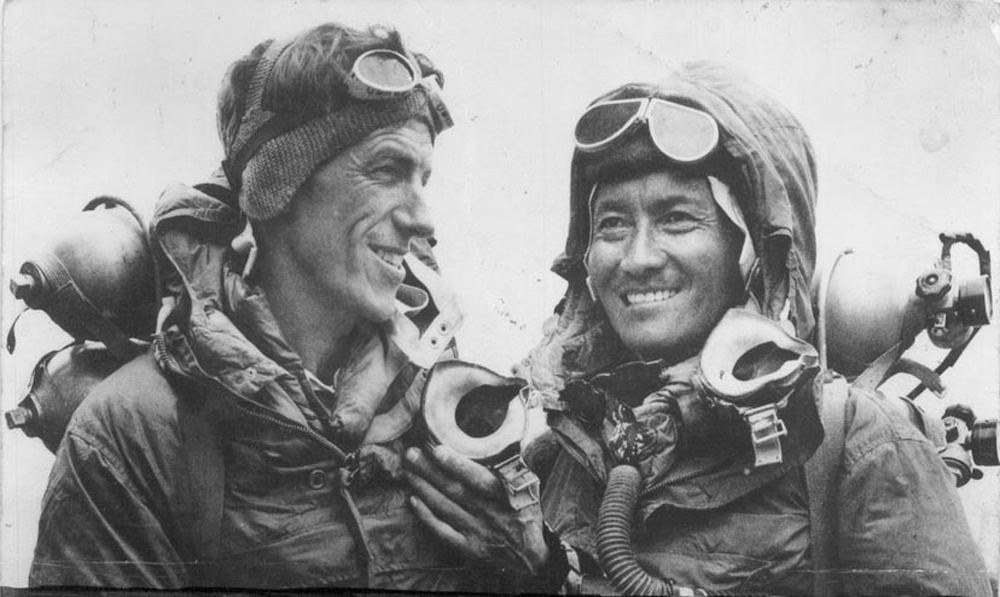 Sir Edmund Hillary and Tenzing Norgay (1953)