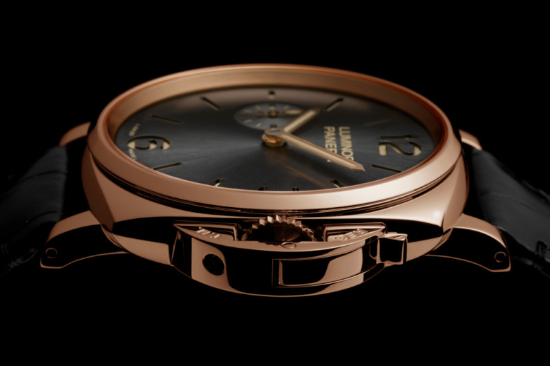 Panerai Luminor Due in red gold